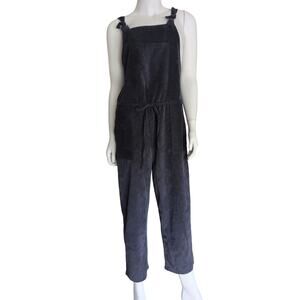 Corduroy Bib Overalls Women Small‎ Boho Country Oversized Casual Comfy Lounge